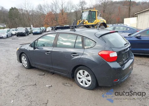 2012 Subaru Impreza 2.0I из США, поврежденный, VIN JF1GPAA68CG211872